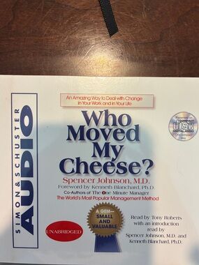 Simon & Schuster Audio - Who Moved My Cheese? (White) - NEW - Sealed